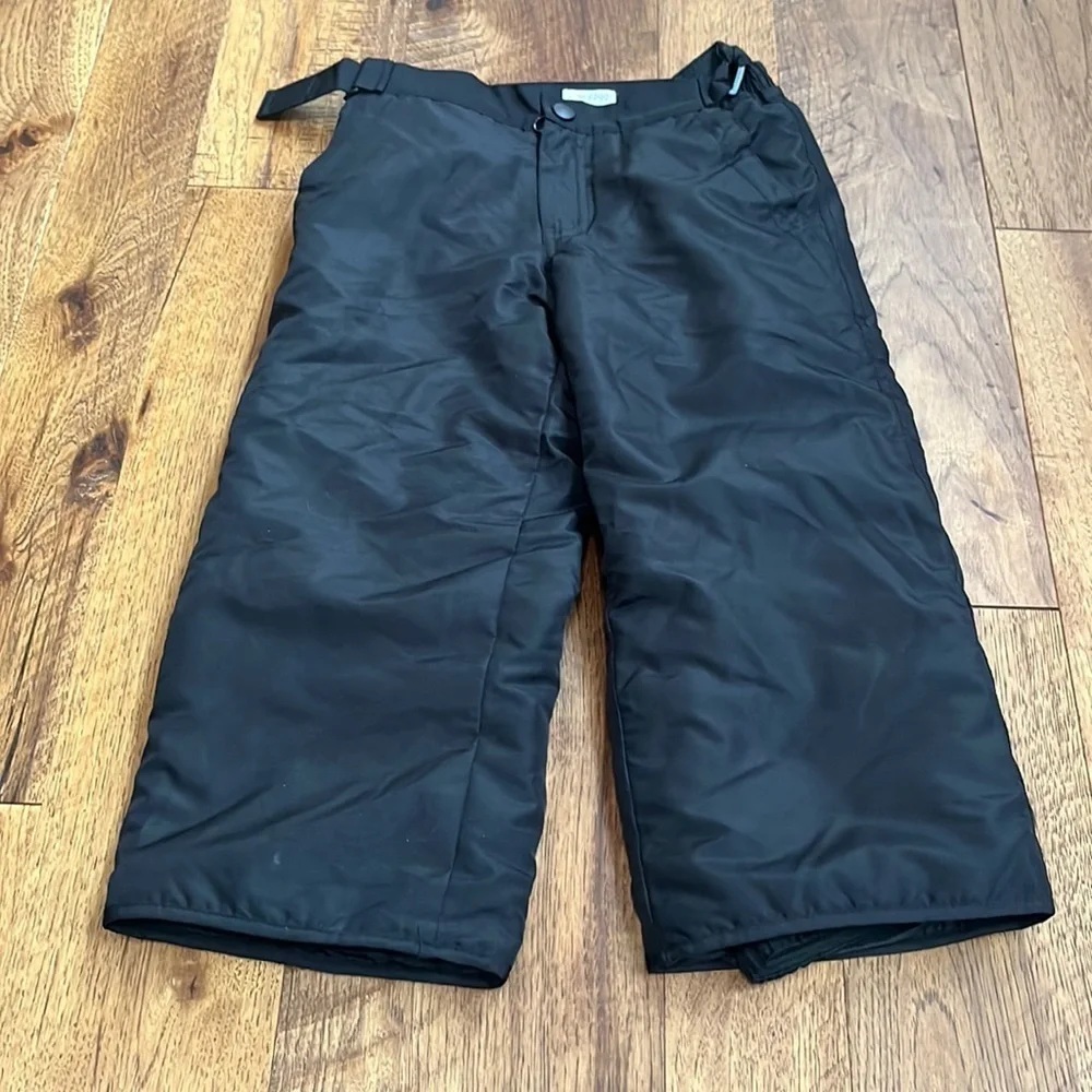 Children’s Place Girl’s Black Snow Pants Adjustable Waist Size 5